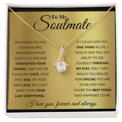 To My Soulmate - Alluring Beauty Necklace