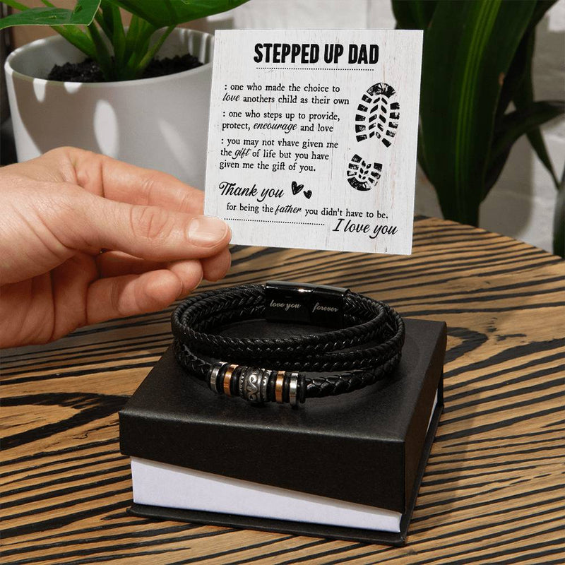 To My Stepdad Gift of Life – Bracelet