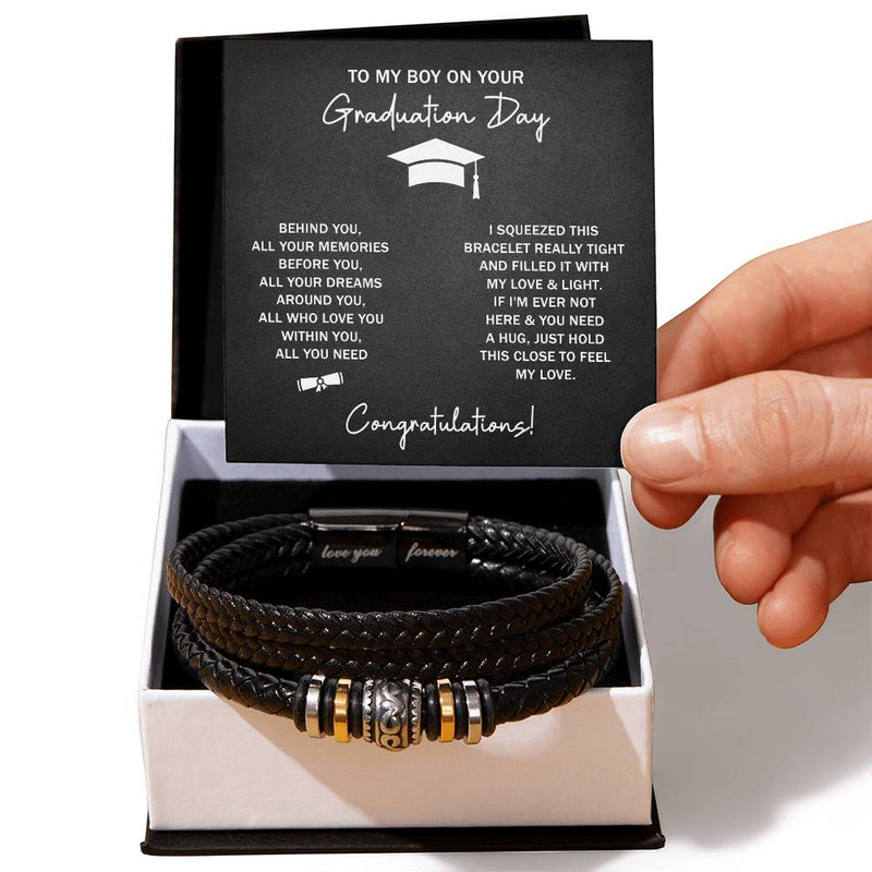 To My Boy Graduation Dreams (Love You) – Bracelet