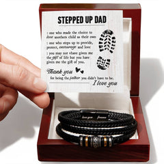 To My Stepdad Gift of Life – Bracelet