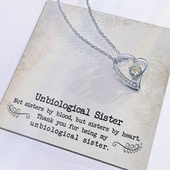 Unbiological Sister - Forever Love Necklace